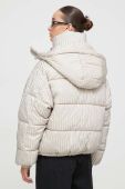 Куртка Sixth June жіноча колір бежевий зимова oversize (3608956) Куртка Sixth June жіноча колір бежевий зимова oversize (3608956)