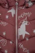 Дитяча куртка Name it колір бордовий Дитяча куртка Name it колір бордовий