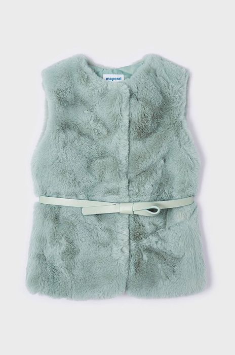 Дитяча безрукавка Mayoral колір бірюзовий Дитяча безрукавка Mayoral колір бірюзовий