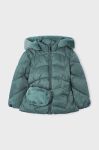 Дитяча куртка Mayoral колір бірюзовий Дитяча куртка Mayoral колір бірюзовий