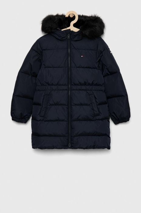 Дитяча пухова куртка Tommy Hilfiger колір синій (2877084) Дитяча пухова куртка Tommy Hilfiger колір синій (2877084)