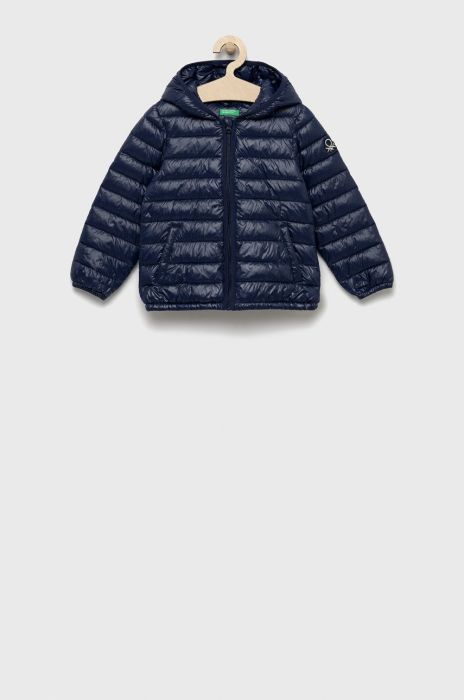 Дитяча куртка United Colors of Benetton колір синій (2522814) Дитяча куртка United Colors of Benetton колір синій (2522814)
