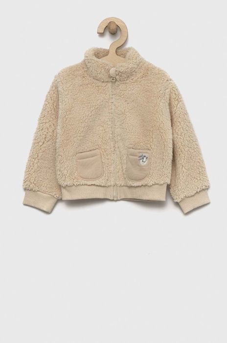 Дитяча кофта United Colors of Benetton колір бежевий Дитяча кофта United Colors of Benetton колір бежевий