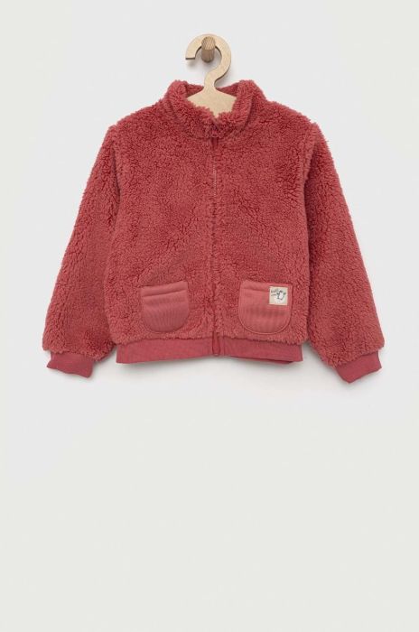 Дитяча кофта United Colors of Benetton колір рожевий Дитяча кофта United Colors of Benetton колір рожевий