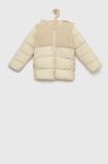 Дитяча куртка United Colors of Benetton колір бежевий (2792953) Дитяча куртка United Colors of Benetton колір бежевий (2792953)