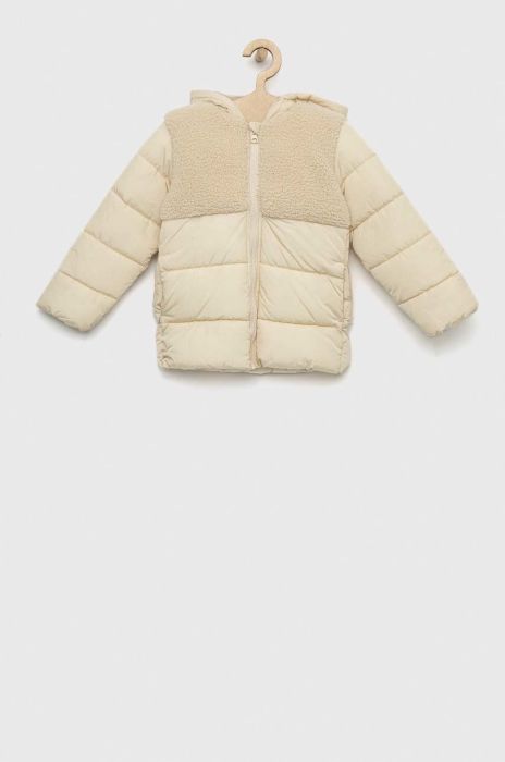 Дитяча куртка United Colors of Benetton колір бежевий (2792953) Дитяча куртка United Colors of Benetton колір бежевий (2792953)