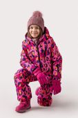 Дитяча гірськолижна куртка Coccodrillo колір рожевий