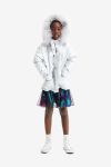 Дитяча куртка Desigual колір білий Дитяча куртка Desigual колір білий