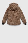 Дитяча гірськолижна куртка Protest колір коричневий Дитяча гірськолижна куртка Protest колір коричневий