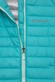 Дитяча куртка Columbia колір бірюзовий (2624493)