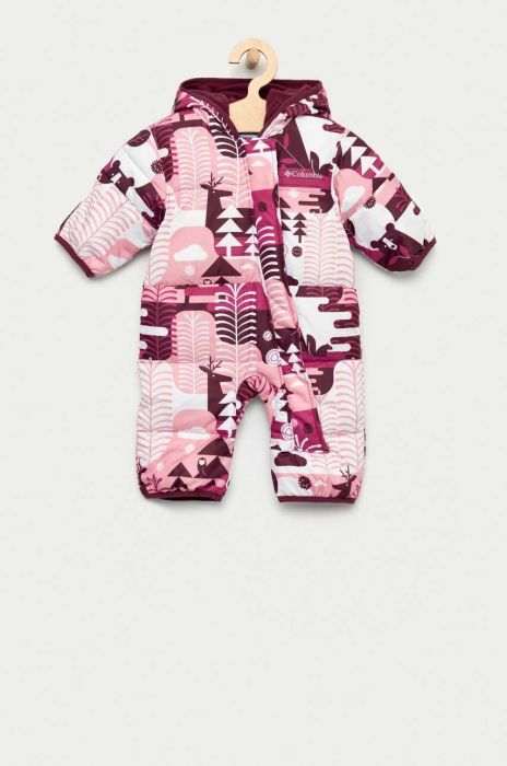Пуховий комбінезон для немовлят Columbia колір фіолетовий (2728697) Пуховий комбінезон для немовлят Columbia колір фіолетовий (2728697)