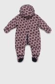 Комбінезон для немовлят Tommy Hilfiger колір бордовий Комбінезон для немовлят Tommy Hilfiger колір бордовий