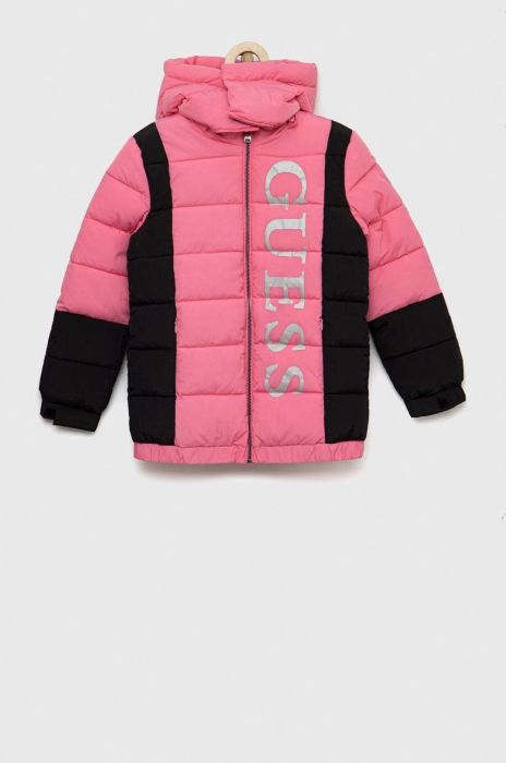 Дитяча куртка Guess колір фіолетовий (2808649) Дитяча куртка Guess колір фіолетовий (2808649)
