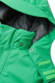 Дитяча гірськолижна куртка Reima колір зелений Дитяча гірськолижна куртка Reima колір зелений