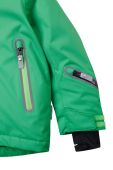 Дитяча гірськолижна куртка Reima колір зелений Дитяча гірськолижна куртка Reima колір зелений