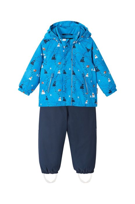 Комбінезон для немовлят Reima колір блакитний Комбінезон для немовлят Reima колір блакитний