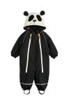 Дитячий зимовий комбінезон Mini Rodini колір чорний