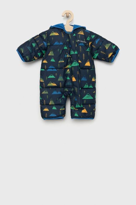 Пуховий комбінезон для немовлят Columbia колір синій (2615328) Пуховий комбінезон для немовлят Columbia колір синій (2615328)