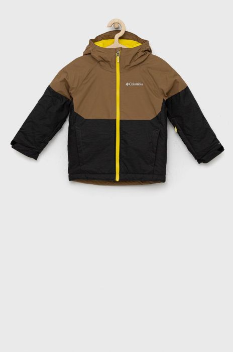 Columbia Дитяча куртка колір коричневий (2608533) Columbia Дитяча куртка колір коричневий (2608533)