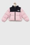 Дитяча пухова куртка The North Face колір рожевий (2919299) Дитяча пухова куртка The North Face колір рожевий (2919299)