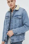 Джинсова куртка Only & Sons чоловіча перехідна колір блакитний Джинсова куртка Only & Sons чоловіча перехідна колір блакитний