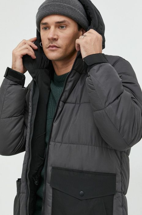 Куртка s.Oliver чоловіча колір сірий перехідна (2869593) Куртка s.Oliver чоловіча колір сірий перехідна (2869593)