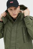 Парка Tom Tailor чоловіча колір зелений перехідна