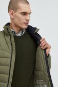 Куртка Tom Tailor чоловіча колір зелений перехідна Куртка Tom Tailor чоловіча колір зелений перехідна