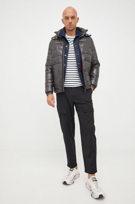 Куртка Guess чоловіча колір зелений перехідна (2549932) Куртка Guess чоловіча колір зелений перехідна (2549932)