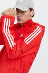 Куртка adidas Originals чоловіча колір червоний перехідна Куртка adidas Originals чоловіча колір червоний перехідна