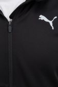Кофта Puma Train All Day чоловіча колір чорний однотонна Кофта Puma Train All Day чоловіча колір чорний однотонна