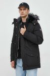 Пухова парка Guess чоловіча колір чорний зимова (2804380) Пухова парка Guess чоловіча колір чорний зимова (2804380)