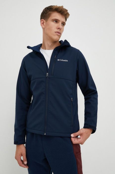 Куртка Columbia чоловіча колір синій перехідна Куртка Columbia чоловіча колір синій перехідна