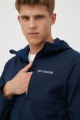 Куртка Columbia чоловіча колір синій перехідна Куртка Columbia чоловіча колір синій перехідна