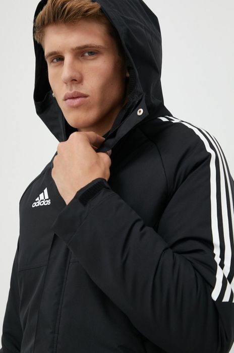 Куртка adidas Performance чоловіча колір чорний зимова Куртка adidas Performance чоловіча колір чорний зимова