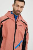 Куртка outdoor adidas TERREX Utilitas колір помаранчевий перехідна Куртка outdoor adidas TERREX Utilitas колір помаранчевий перехідна