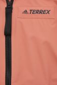 Куртка outdoor adidas TERREX Utilitas колір помаранчевий перехідна Куртка outdoor adidas TERREX Utilitas колір помаранчевий перехідна