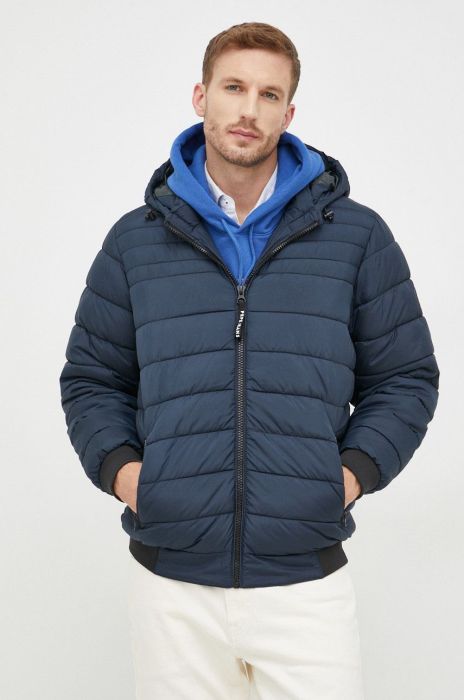 Куртка Pepe Jeans чоловіча колір синій зимова Куртка Pepe Jeans чоловіча колір синій зимова