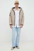 Куртка Pepe Jeans Jett чоловіча колір бежевий перехідна