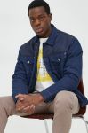 Куртка Pepe Jeans Barnet чоловіча колір синій перехідна Куртка Pepe Jeans Barnet чоловіча колір синій перехідна