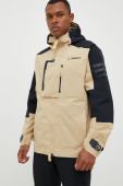 Куртка outdoor adidas TERREX Hyperturf Adventure колір бежевий перехідна