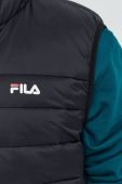 Безрукавка Fila чоловічий колір чорний перехідний Безрукавка Fila чоловічий колір чорний перехідний