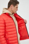Куртка BOSS чоловіча колір червоний перехідна Куртка BOSS чоловіча колір червоний перехідна