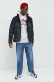 Куртка Champion чоловіча колір чорний перехідна oversize 218086-WRE/ALL/NB Куртка Champion чоловіча колір чорний перехідна oversize 218086-WRE/ALL/NB