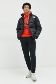 Пухова куртка The North Face MENS LHOTSE JACKET чоловіча колір чорний зимова Пухова куртка The North Face MENS LHOTSE JACKET чоловіча колір чорний зимова