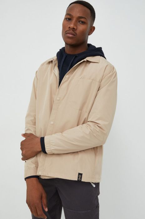 Куртка 4F чоловіча колір бежевий перехідна Куртка 4F чоловіча колір бежевий перехідна