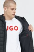 Куртка HUGO чоловіча колір чорний перехідна (2761860) Куртка HUGO чоловіча колір чорний перехідна (2761860)