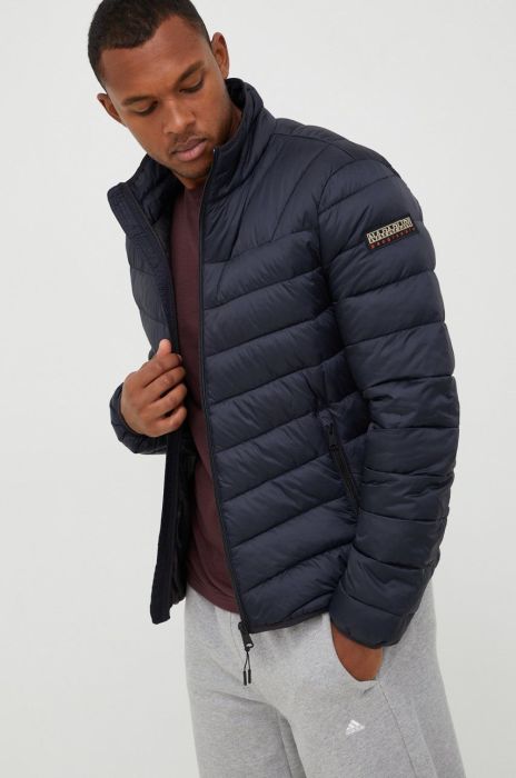 Куртка Napapijri чоловіча колір чорний перехідна (2593030) Куртка Napapijri чоловіча колір чорний перехідна (2593030)