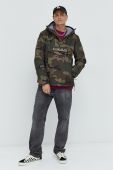 Куртка Napapijri чоловіча колір зелений перехідна NP0A4GMEF841-900 Куртка Napapijri чоловіча колір зелений перехідна NP0A4GMEF841-900
