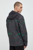 Куртка outdoor Quiksilver Lizard Heads колір чорний